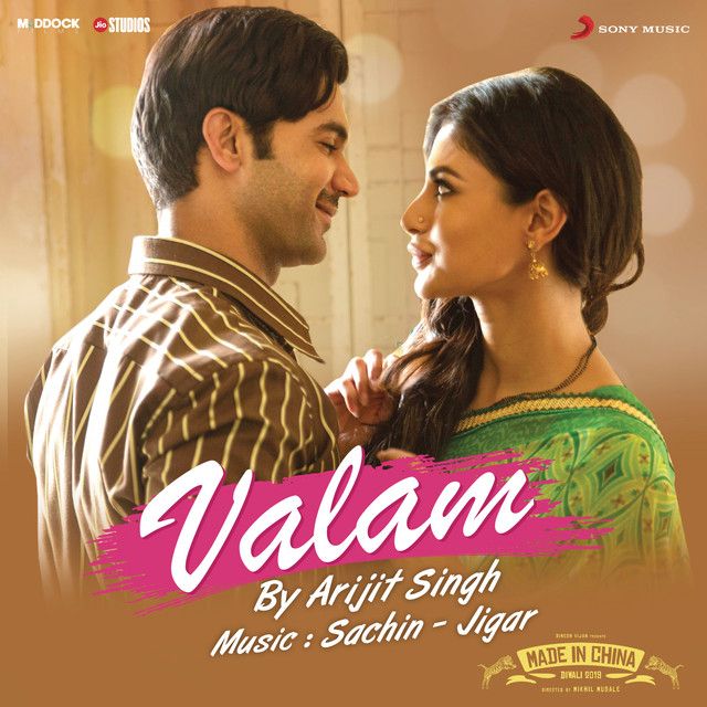 متن آهنگ Valam (From "Made in China") از Arijit Singh