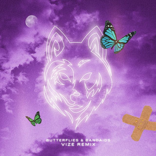 متن آهنگ Butterflies & Bandaids - VIZE Remix از Masked Wolf