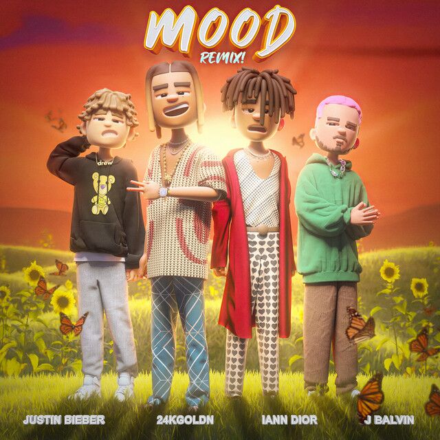 متن آهنگ Mood (Remix) feat. Justin Bieber, J Balvin & iann d