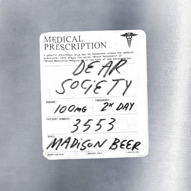 کاور آهنگ Dear Society از Madison Beer