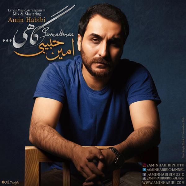 متن آهنگ گاهی از امین حبیبی