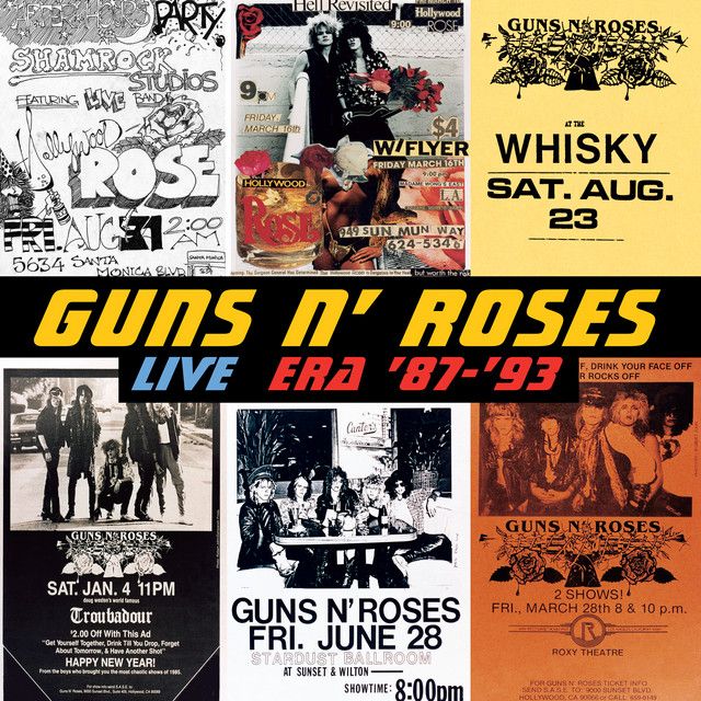 متن آهنگ You're Crazy - Live از Guns N' Roses کاور آهنگ You're Crazy - Live از Guns N' Roses