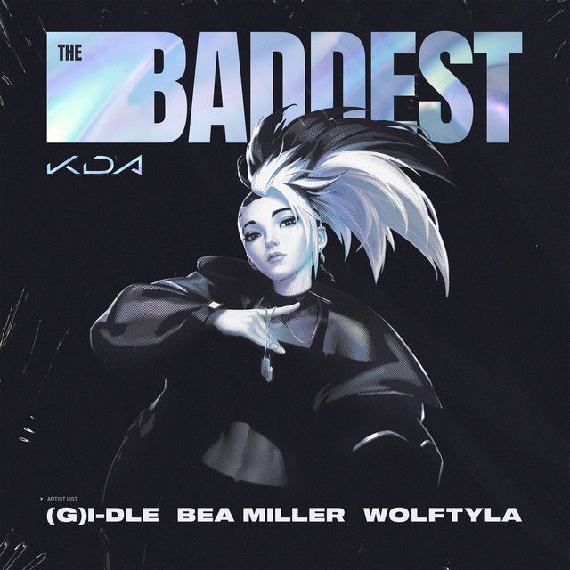 متن آهنگ THE BADDEST از i-dle