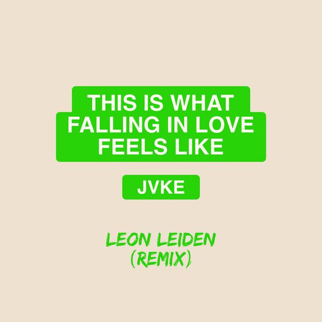 متن آهنگ this is what falling in love feels like - Leon Leid