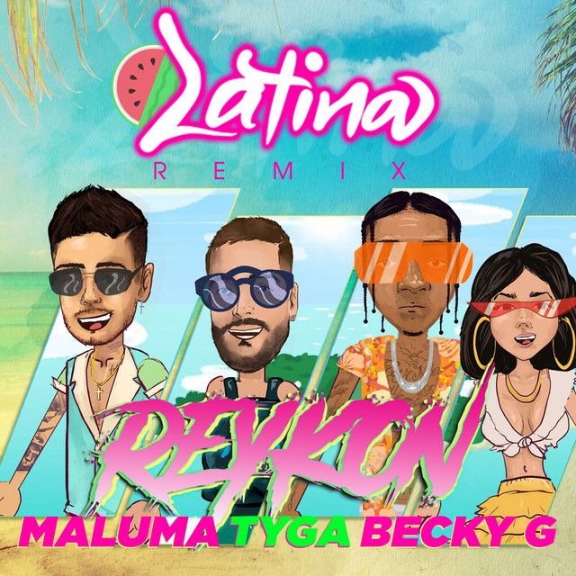 کاور آهنگ Latina (Remix) از Tyga