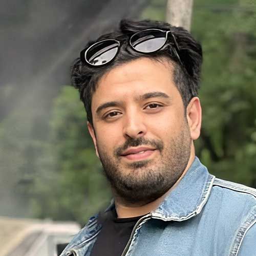 کاور آهنگ مو بلند مشکی از محسن دولت