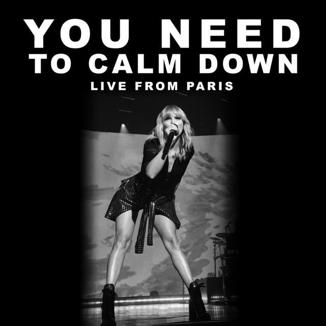 متن آهنگ You Need To Calm Down - Live From Paris از Taylor S
