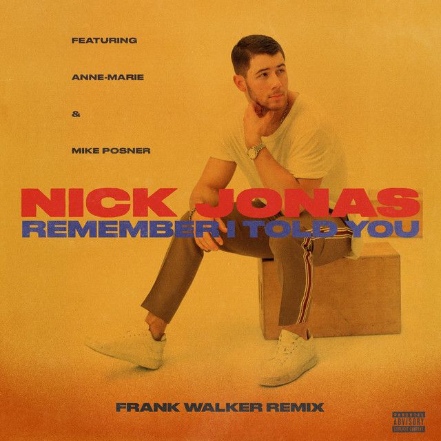 متن آهنگ Remember I Told You - Frank Walker Remix از Anne-Ma