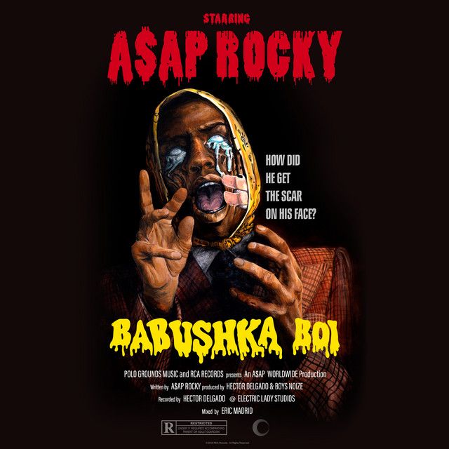 متن آهنگ Babushka Boi از A$AP Rocky کاور آهنگ Babushka Boi از A$AP Rocky