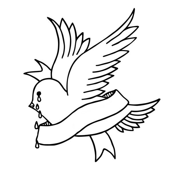 کاور آهنگ absolute in doubt از Lil Peep