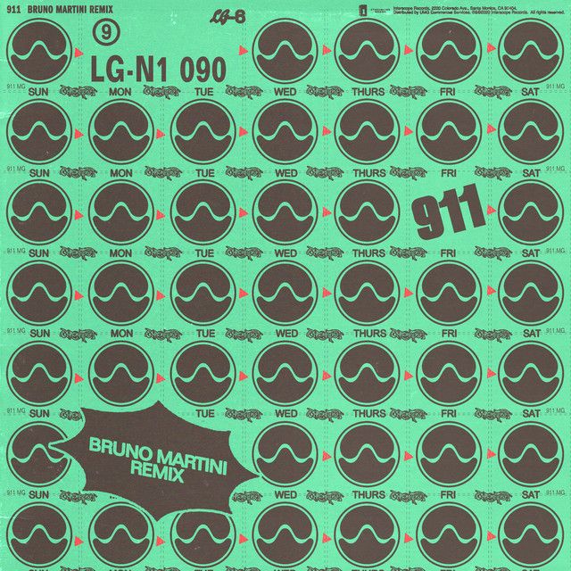 متن آهنگ 911 - Bruno Martini Remix از Lady Gaga