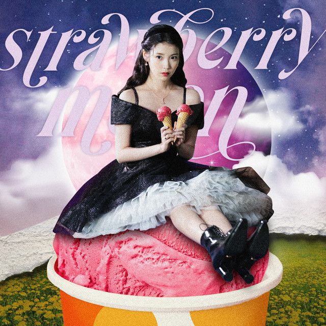 متن آهنگ strawberry moon از IU