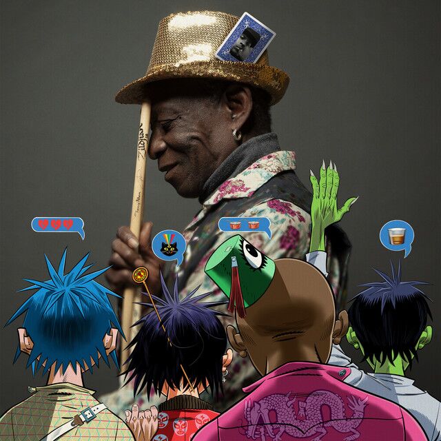 کاور آهنگ How Far? (feat. Tony Allen and Skepta) از Gorillaz