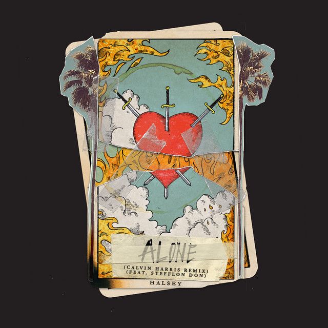 متن آهنگ Alone (Calvin Harris Remix) (Feat. Stefflon Don) از