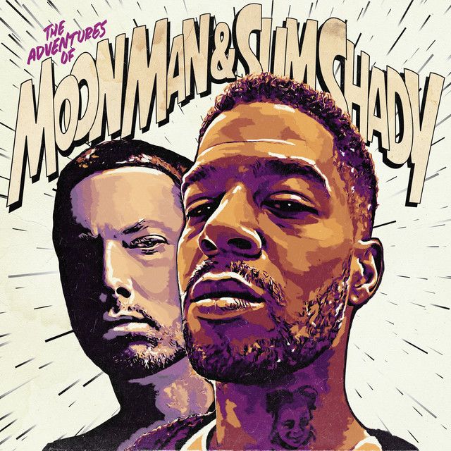 متن آهنگ The Adventures of Moon Man & Slim Shady (with Emine