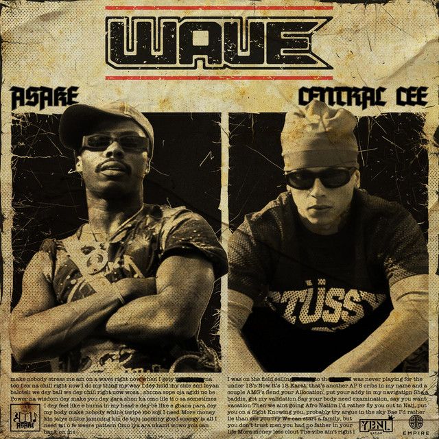 متن آهنگ Wave از Central Cee
