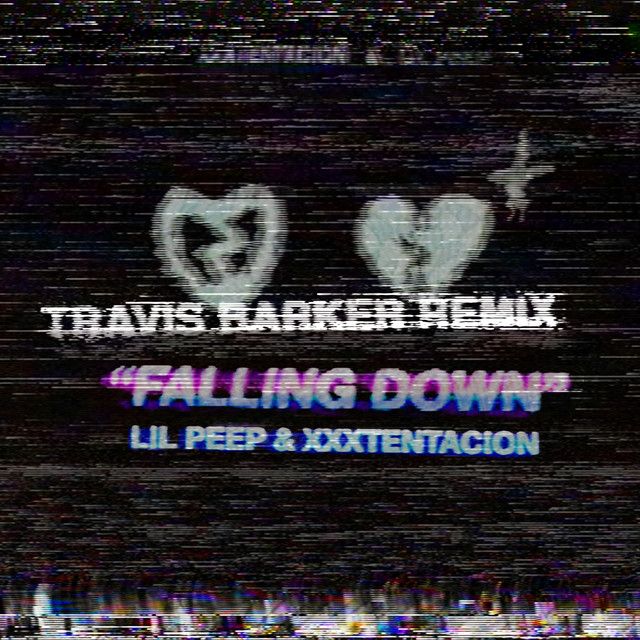 متن آهنگ Falling Down - Travis Barker Remix از Lil Peep