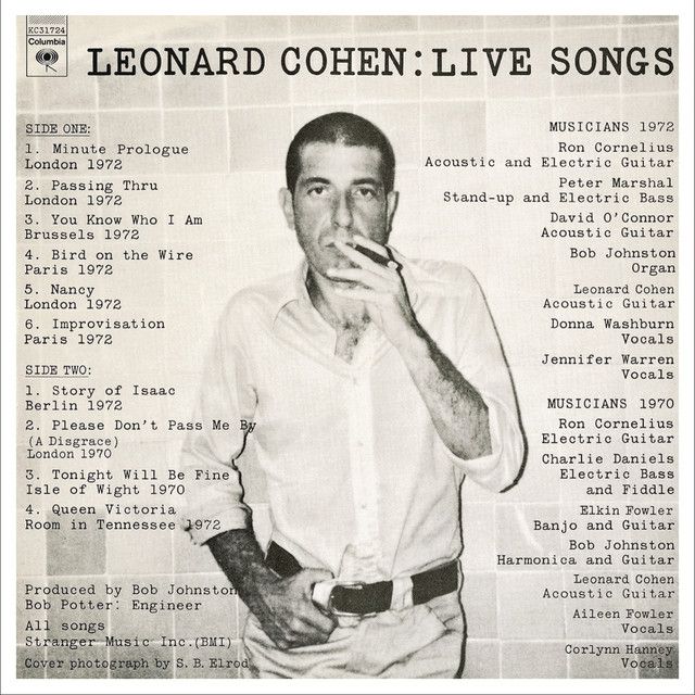 کاور آهنگ Story of Isaac - Live از Leonard Cohen