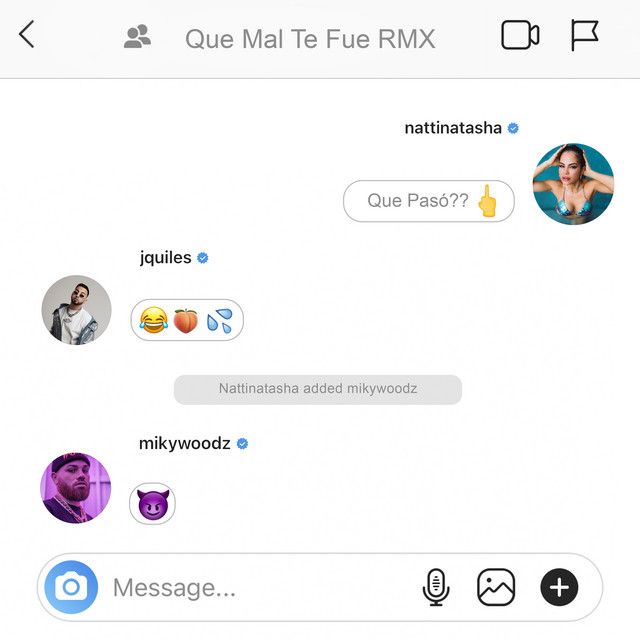 متن آهنگ Qué Mal Te Fue (Remix) از Natti Natasha