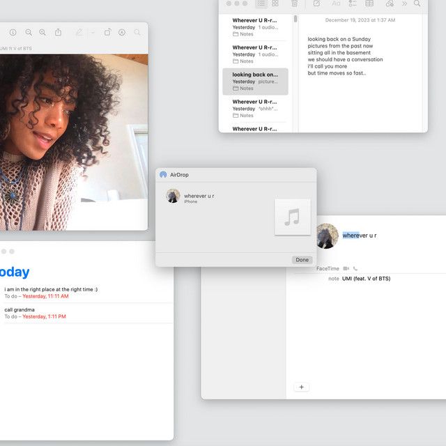 متن آهنگ wherever u r (ft. V of BTS) - Lullaby [V-Ron Mix] ا