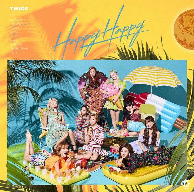 متن آهنگ HAPPY HAPPY - collapsedone Remix از TWICE
