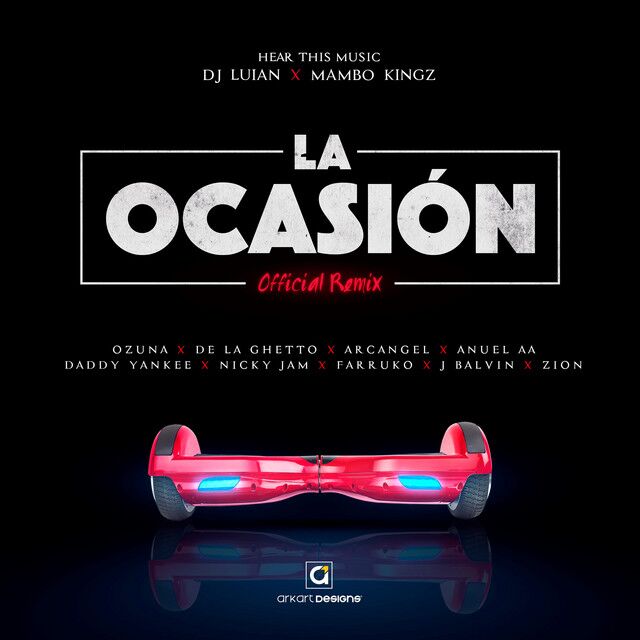 متن آهنگ La Ocasión - Remix از Daddy Yankee کاور آهنگ La Ocasión - Remix از Daddy Yankee
