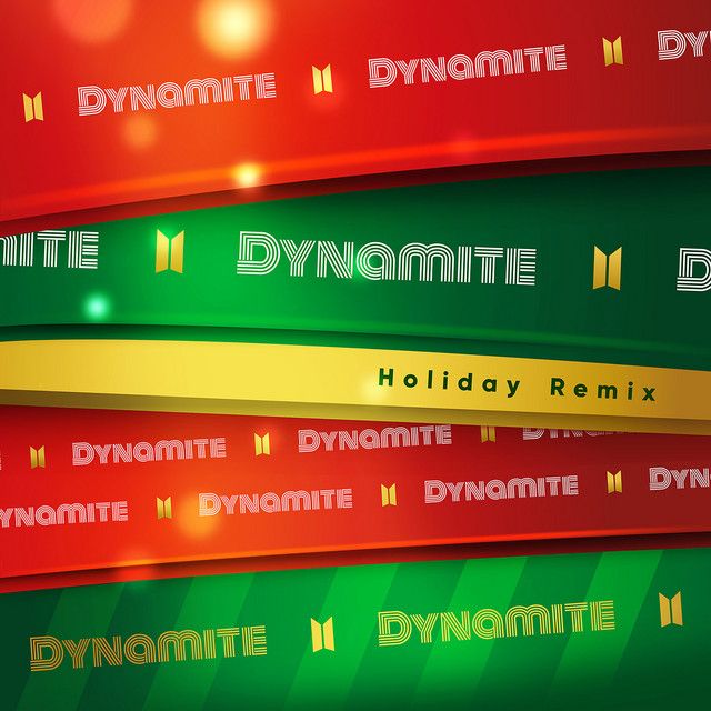 متن آهنگ Dynamite - Holiday Remix از BTS