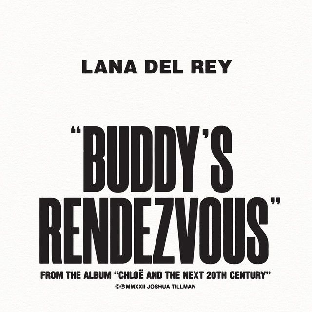 کاور آهنگ Buddy's Rendezvous از Lana Del Rey