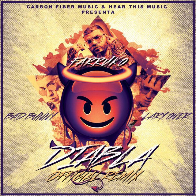 متن آهنگ Diabla - Official Remix از Bad Bunny