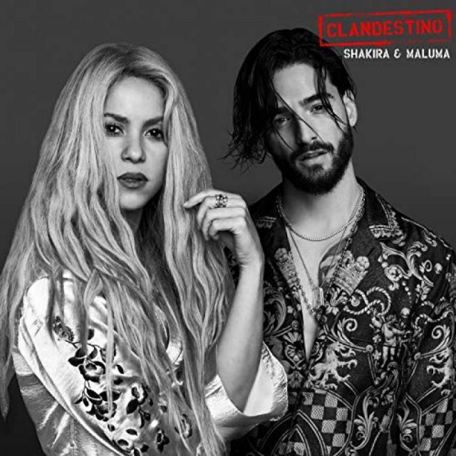 کاور آهنگ Clandestino از Shakira