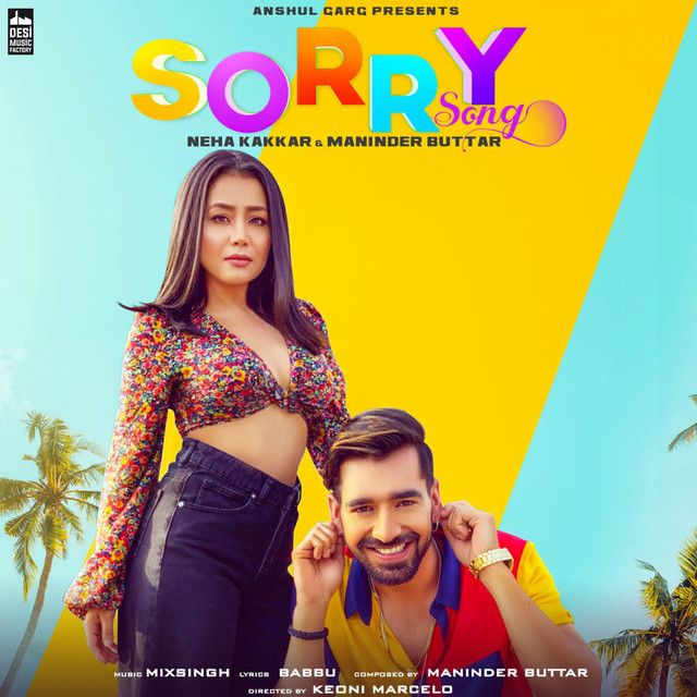 متن آهنگ Sorry Song از Neha Kakkar