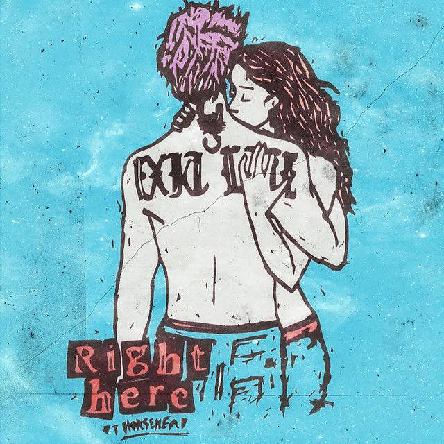 متن آهنگ right here از Lil Peep