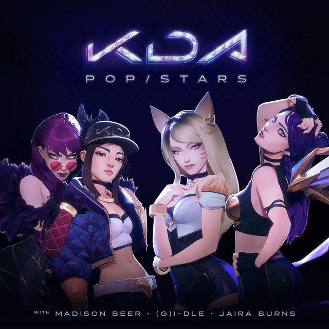 متن آهنگ POP/STARS از i-dle