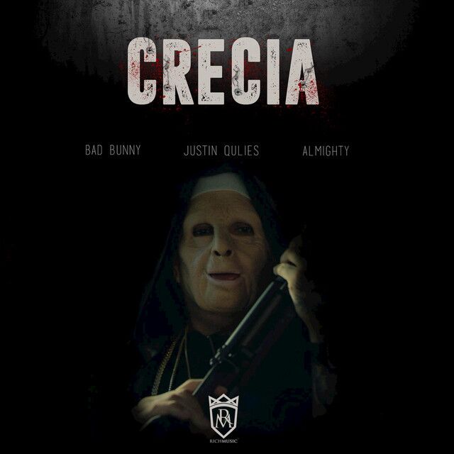 متن آهنگ Crecia از Bad Bunny کاور آهنگ Crecia از Bad Bunny