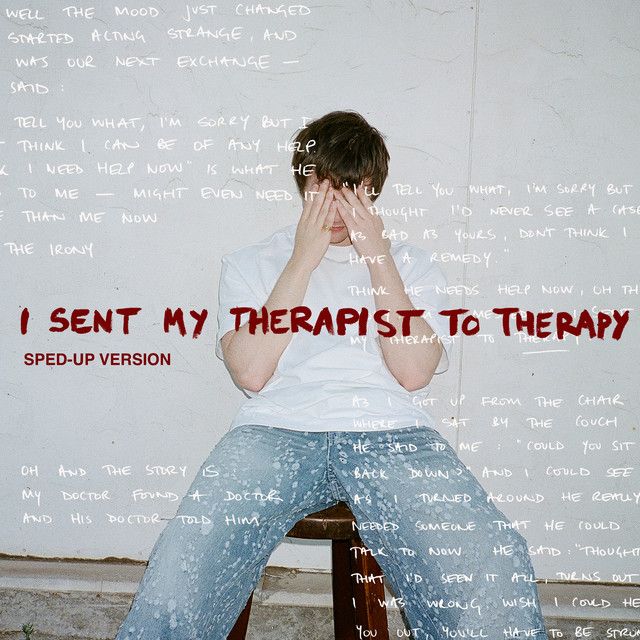 متن آهنگ I Sent My Therapist To Therapy - Acoustic از Alec B
