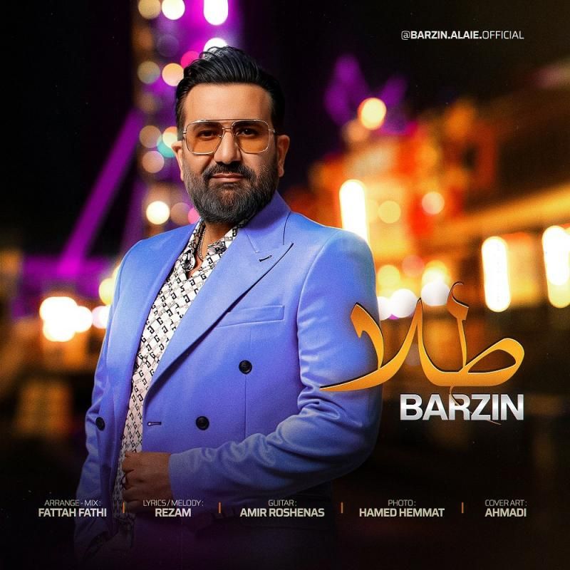 متن آهنگ طلا از برزین